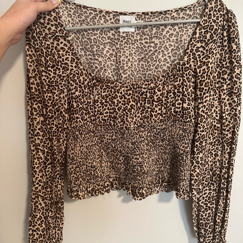Princess Polly Cheetah Print top